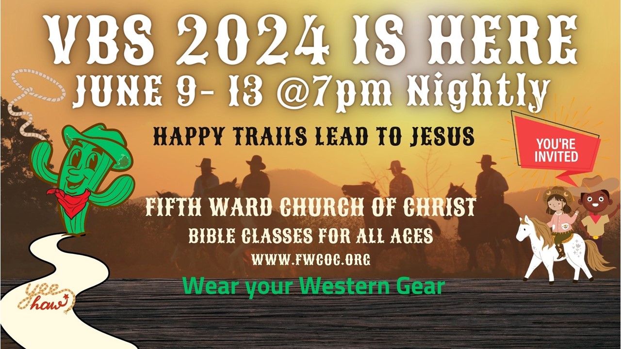 FWCOC VACATION BIBLE SCHOOL