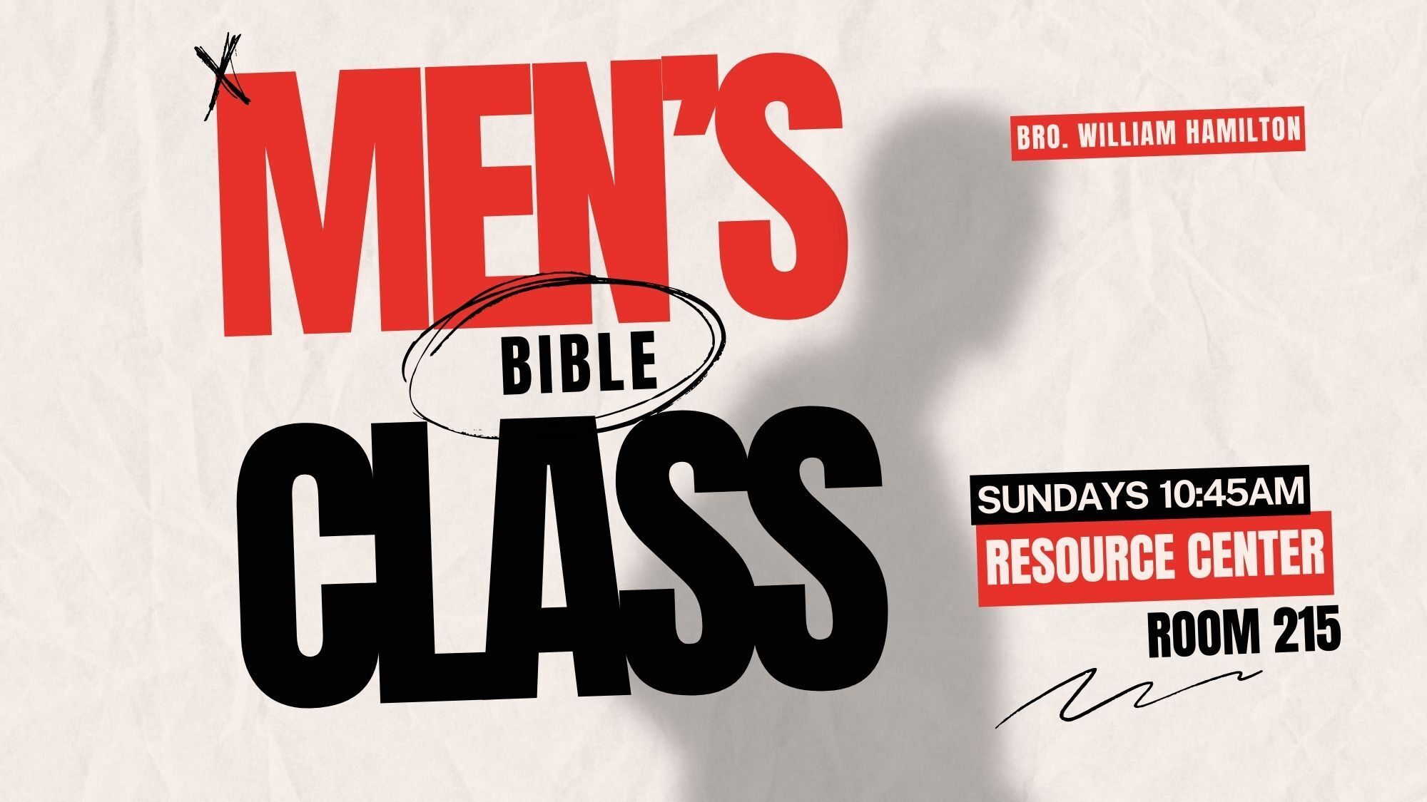 Men's Bible Class