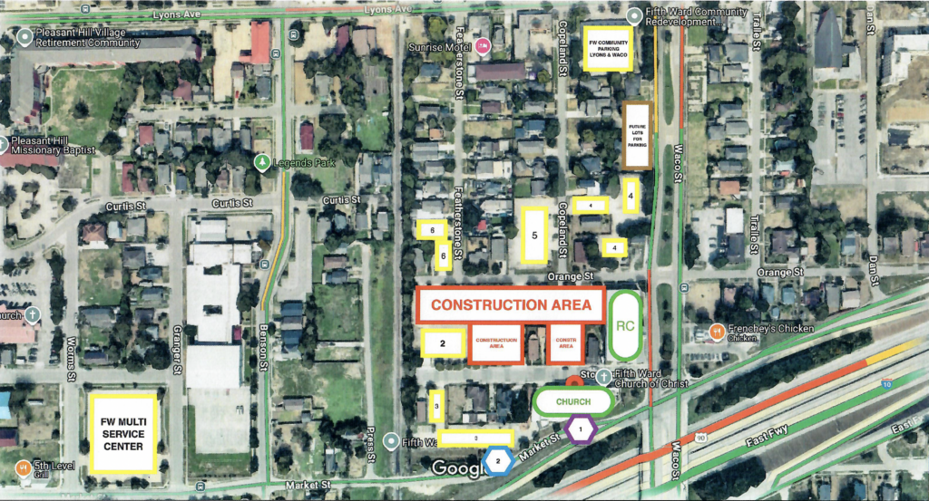 Parking Directions during the Building Expansion