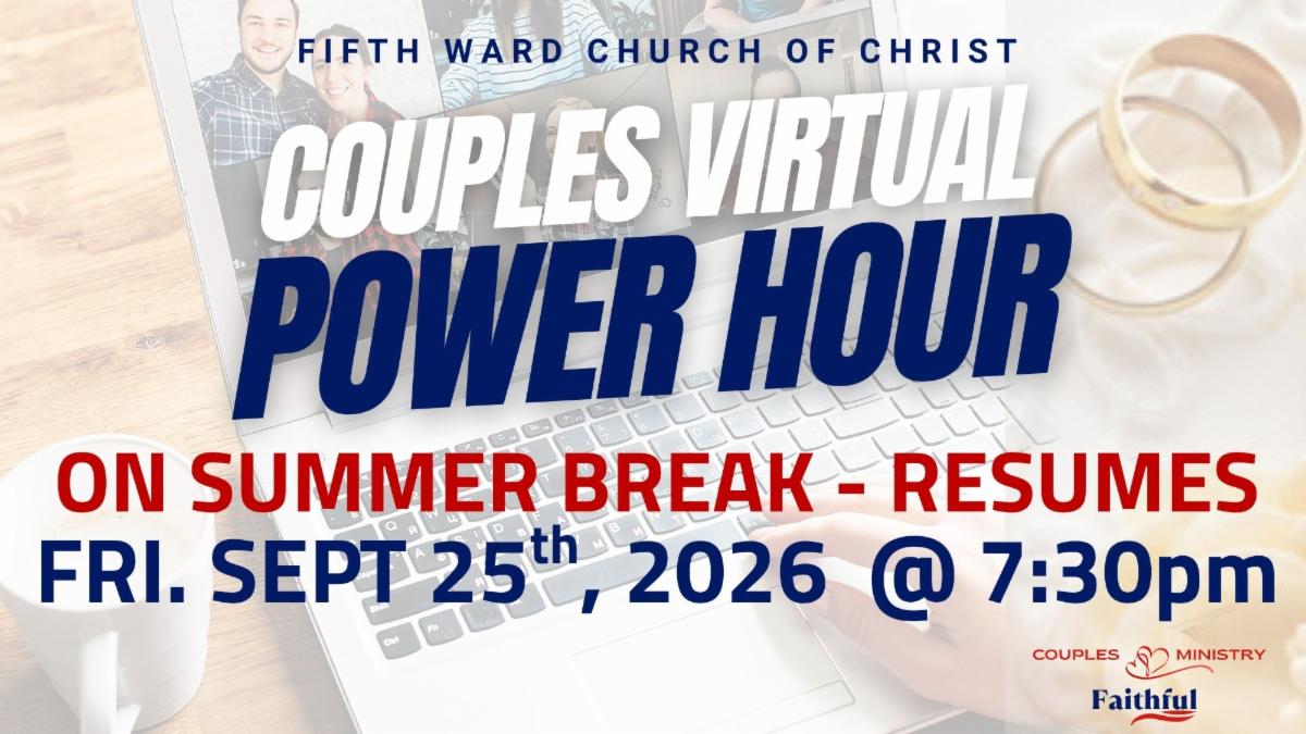 Couples Virtual Power Hour