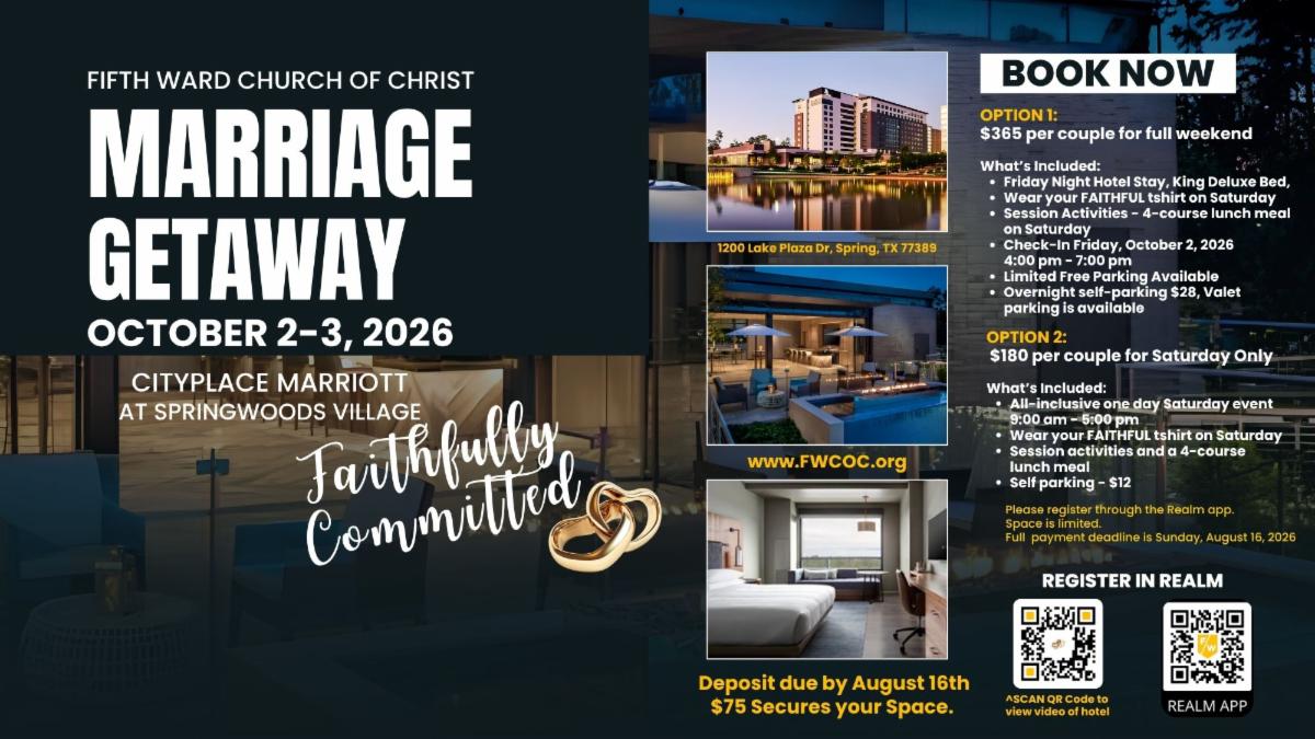 Marriage Getaway
